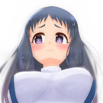 山の向こうを見てる