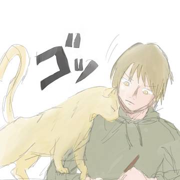 ネコの頭突き