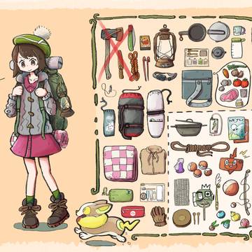 ワンパチと野営