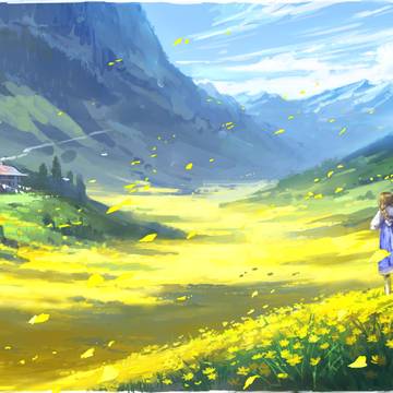 花の絨毯