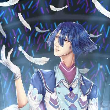 Feather In The Hand
