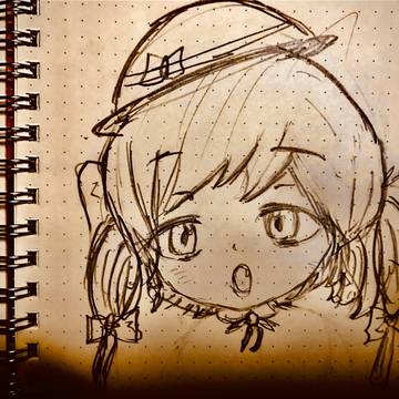 絵の練習でそ