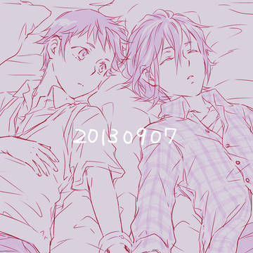 【腐】ついったーの落書きまとめ【紫ネズ】