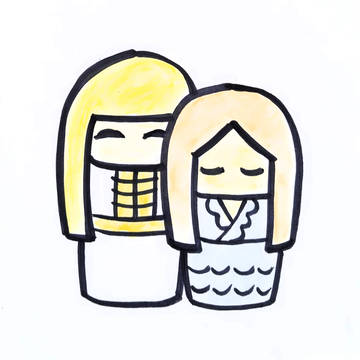 シンユリアイコンまとめ。しらたまちゃんも。