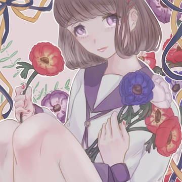 アネモネと少女