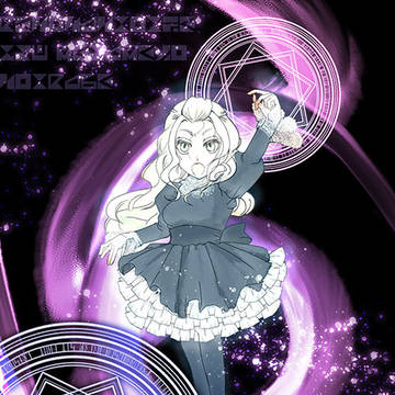 魔法陣と少女