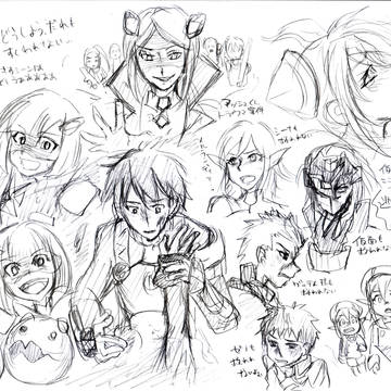 アニメPSO2 第18話感想落書き