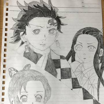 きめつ　落書き