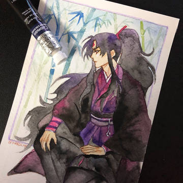 MXTX’s novel watercolor