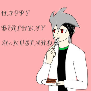 カスタードさんお誕生日おめでとうございます