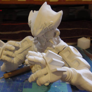 零フィギュア(製作中その4)
