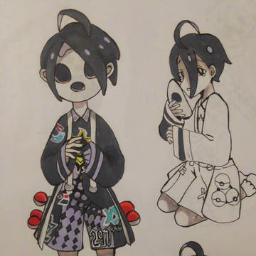 オニオンくんと落書き