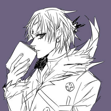 ハンター落書き