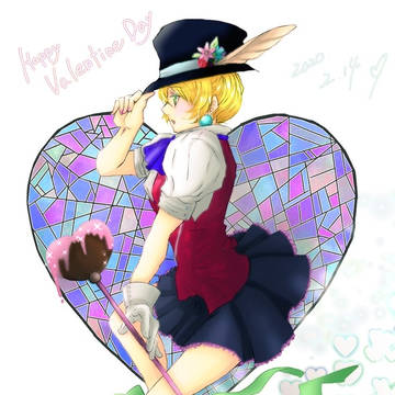 ツイあげバレンタインイラスト