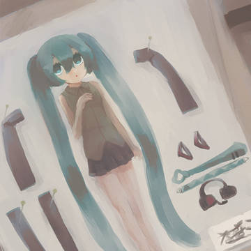 【2/16 CC福岡51】ボカロ合同イラスト本3