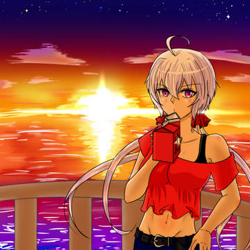 夕陽