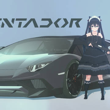 コイカツで撮った車と女の子のSS
