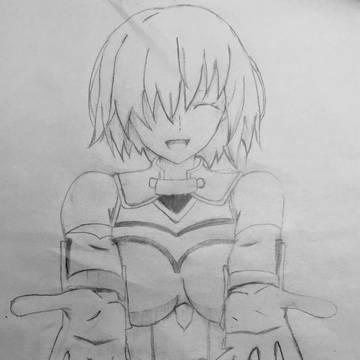 マシュ 模写