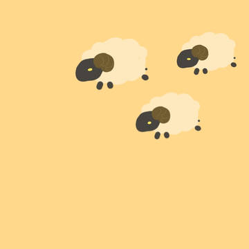 ひつじの壁紙