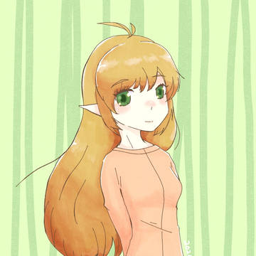 エルフ少女