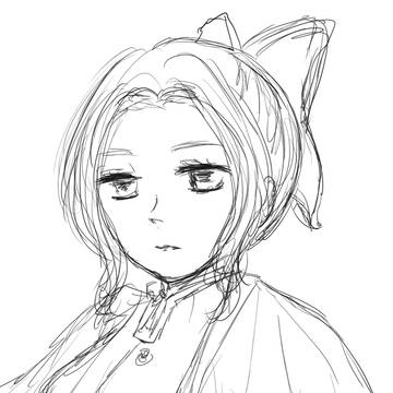 落書き_しのぶ_鬼滅の刃