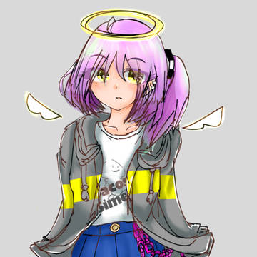 代理のオリキャラのしめじちゃん