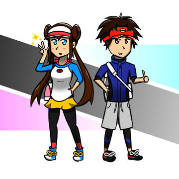 211 - メイ x キョウヘイ [Pkmn BW2]