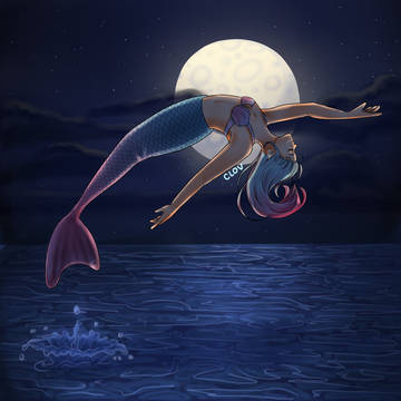 Mermaid (Dancing under the moon)