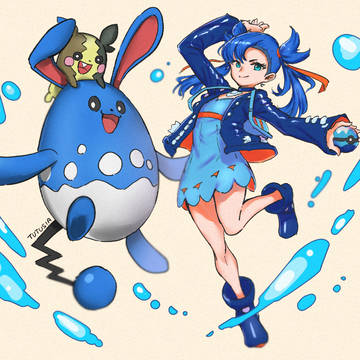 水マリィとマリルリィ