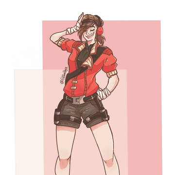 Custom Scout Loadout TF2