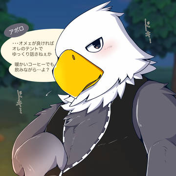 あつ(い夜になる)森