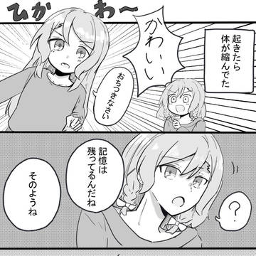 ロリになった氷川紗夜漫画