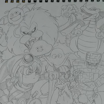 ドラゴンクエスト模写