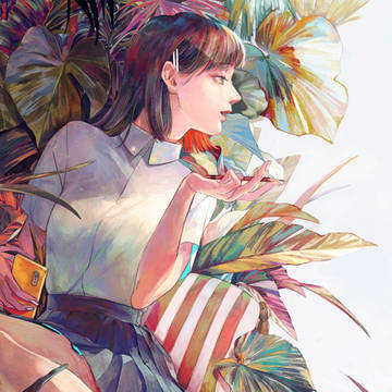 青い靴下