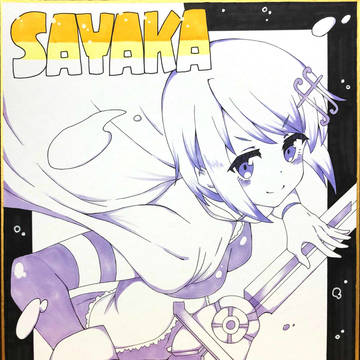 【色紙】魔法少女まどかマギカ・美樹さやか