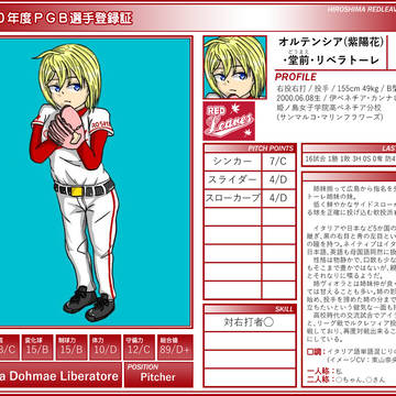 【PGB】オルテンシア・堂前・リベラトーレ【2020】