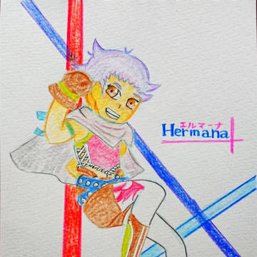 初描きエルマーナ