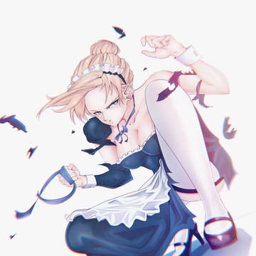 闘うメイドさん
