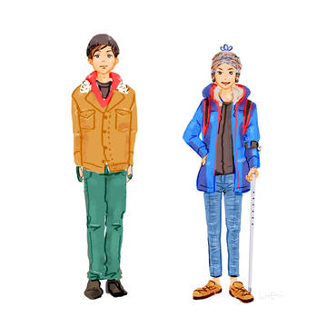 DCコミック　イラスト1