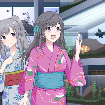 【娘・娘・金・魚】