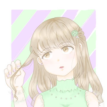女の子