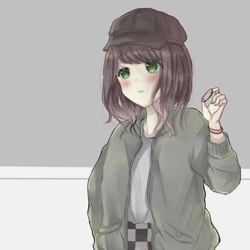 MA-1の女の子
