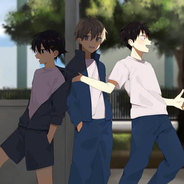 男子高校生
