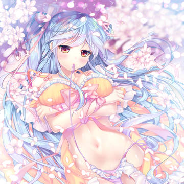 春色桜ワンピ