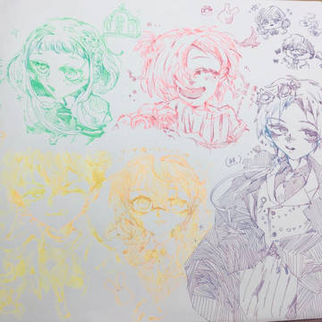 一発描きチャレンジ―地縛少年花子くん編―
