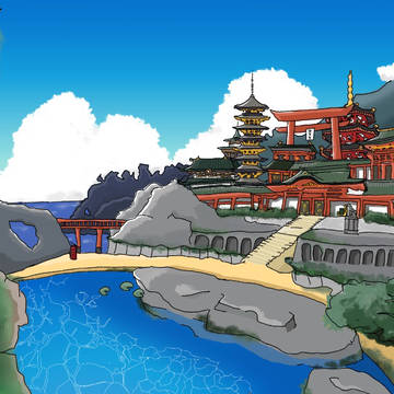 どこか見覚えのある湯屋
