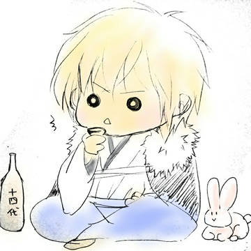 謙信様と梅ちゃん、大納言様、おとわ様