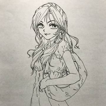 ●年前の線画