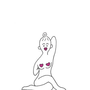 全裸ヨガシリーズ