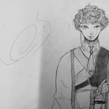 妹子の絵③